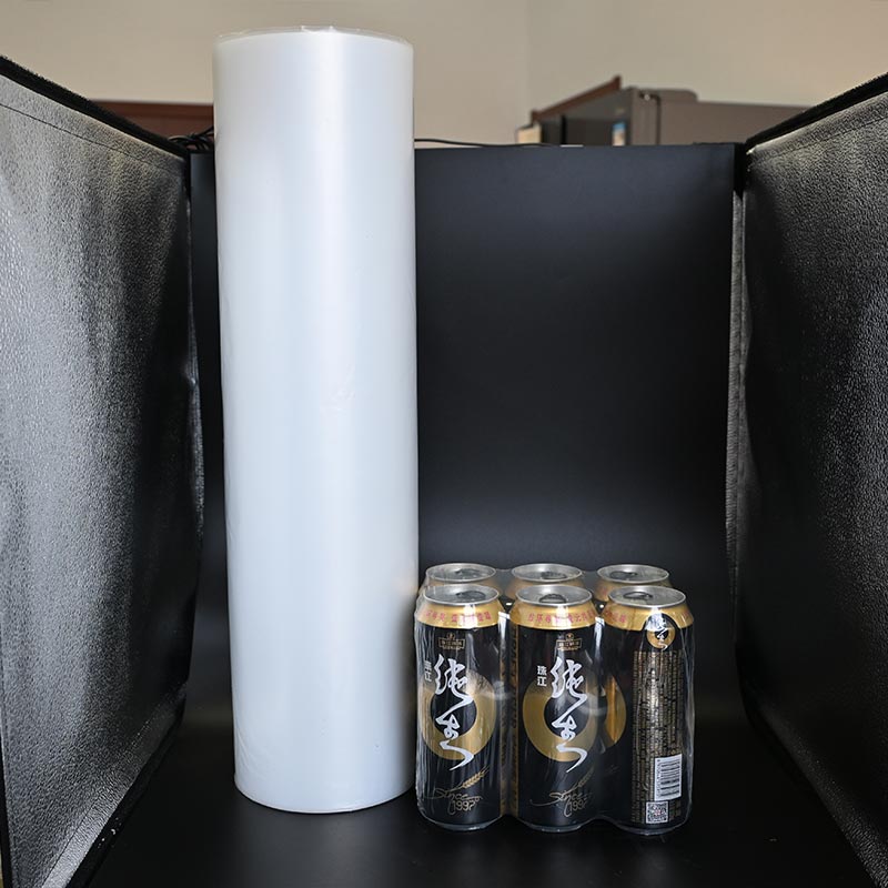 ビール缶および飲料包装用PE熱収縮フィルム