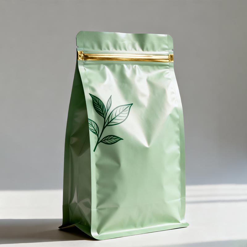お茶包装プラスチックスタンドアップパウチ